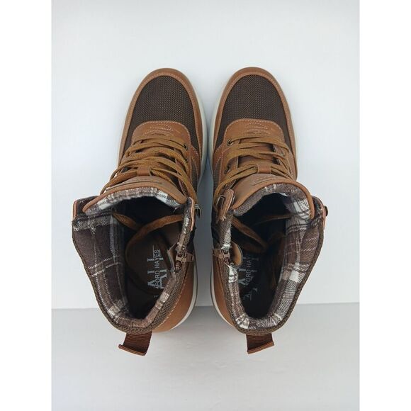 Ashford Hayes Eastside Boots Men\'s Size 9.5M Synthetic Leather Mesh 0471144 New main image 6